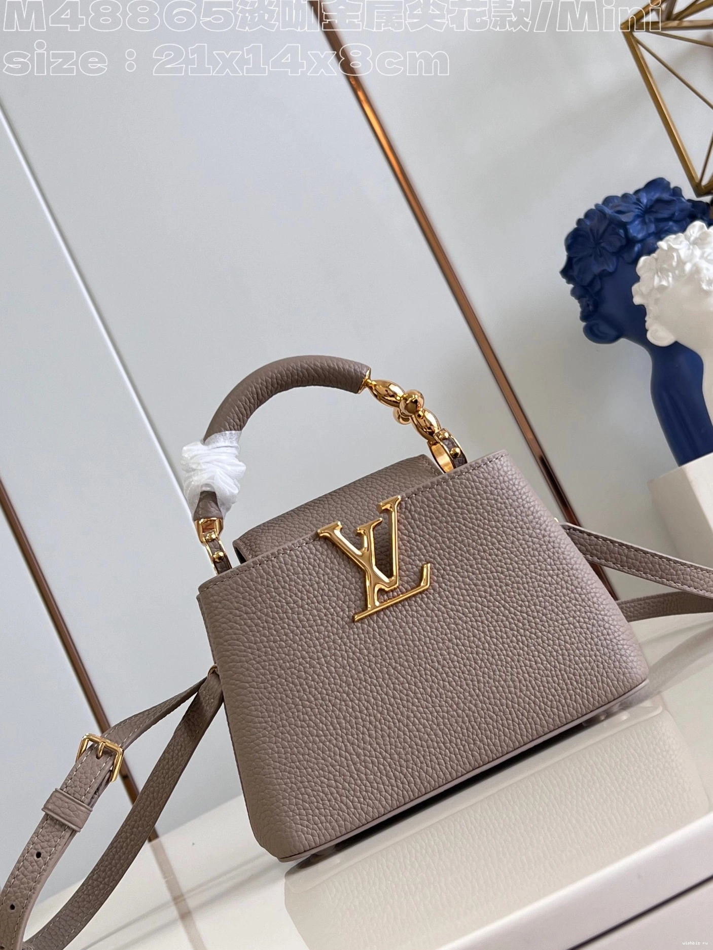 WIS LOUIS VUITTON MINI-21*14*8CM CAPUCINES 0807